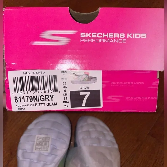 SKECHERS BITTY BOW GLAM TODDLER SHOES🎀 - Picture 6 of 6